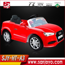 Brinquedo do carro de bebê elétrico de brinquedo do carro de Audi operado com luz &amp; passeio da música no carro HT-A3